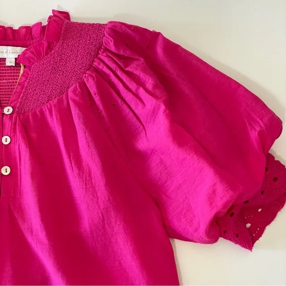 Revolve House of Harlow Blouse Pink Small - Picture 13 of 16